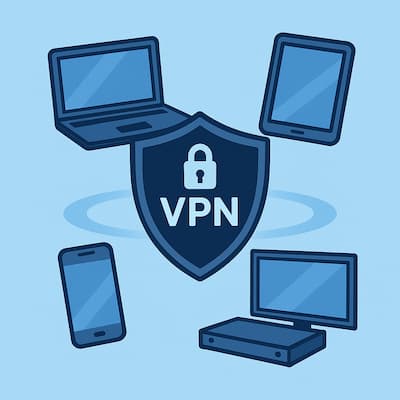 VPN ile 10 Cihazda Eş Zamanlı Kullanım ve Yönetim Zorlukları