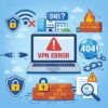 VPN Bağlanmıyor mu? DNS, Port ve Ağ Teşhis Rehberi