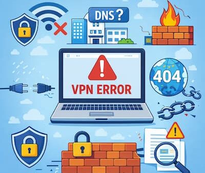 VPN Bağlanmıyor mu? DNS, Port ve Ağ Teşhis Rehberi